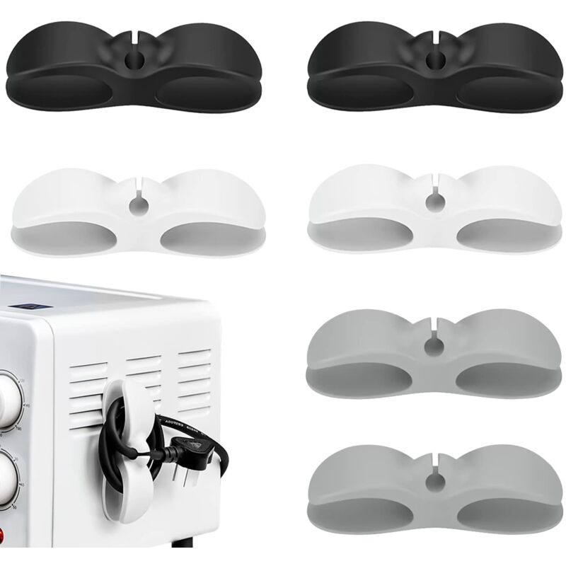 6-teiliger Kabelorganizer, Kabelaufwickler Für Die Küche, Kabelhalter Für Kabel, Haushaltsgeräte, Mixer, Kaffeemaschine
