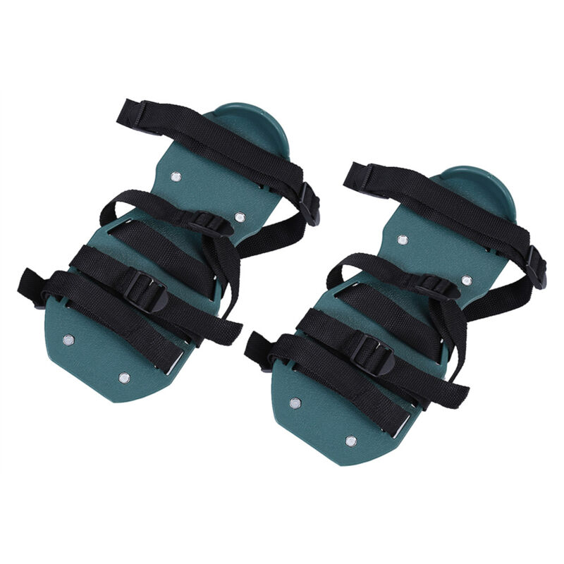 1 Paar Rasenlüfter-sandalen, Robuste Grasspießschuhe Mit Schnalle, Gartengerät (4 Riemen)