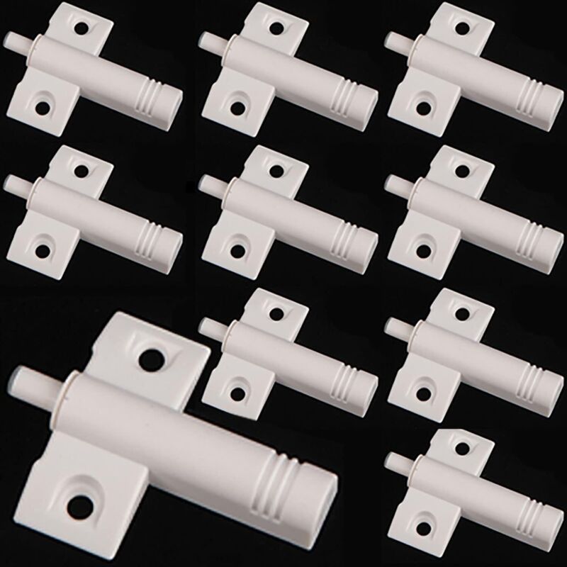 10 Stück Möbeltürdämpfer, Schrankverschlüsse, Touch-release-drucksystem, Puffer, Nichtmagnetische Türverschlüsse Für Schränke Und Kleiderschränke, Push-to-open-system, Schubladendämpfer