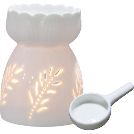 Duftkerzenbrenner, Keramik-kerzenbrenner, Diffusor-kerzenhalter Mit Kerzenhalter, Nachtlicht, Aromatherapie-diffusor, Nachtlicht Für Heimdekoration Und Meditation