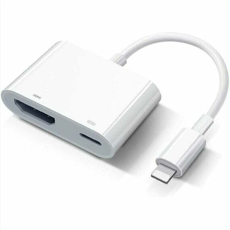 Lightning-auf-hdmi-adapter, Mfi-zertifiziert, 1080p-bildschirmsynchronisation Für Fernseher, Monitor Und Projektor