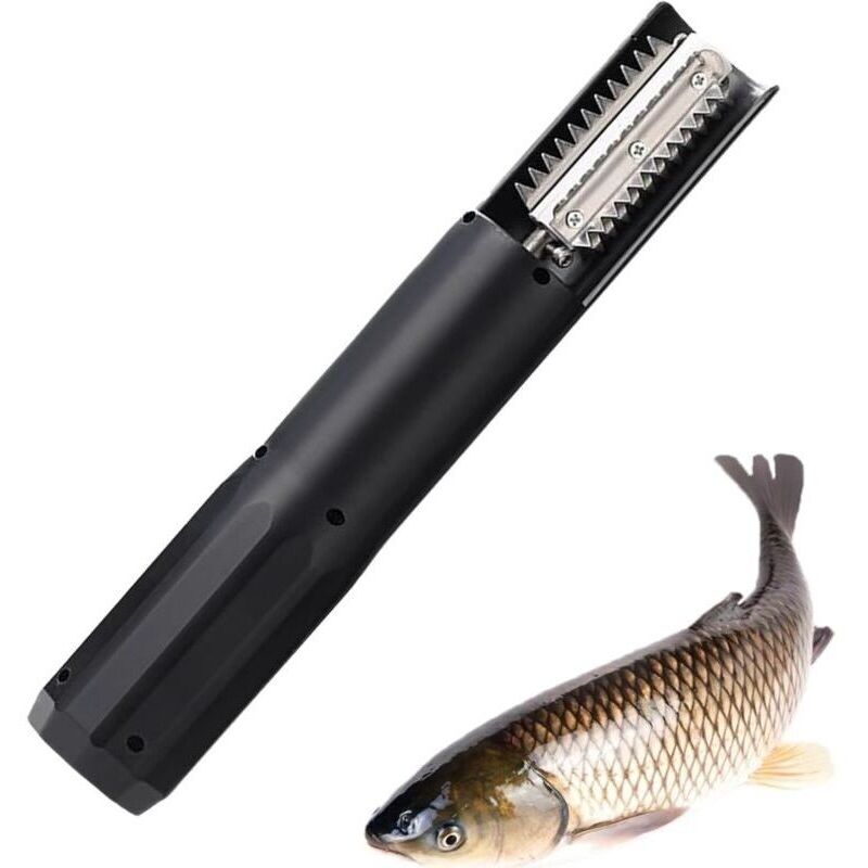 Elektrischer Fischschuppenentferner, Kabelloser Schuppenentferner Mit Schutzhülle Für Küche Und Gastronomie, Usb-aufladbar