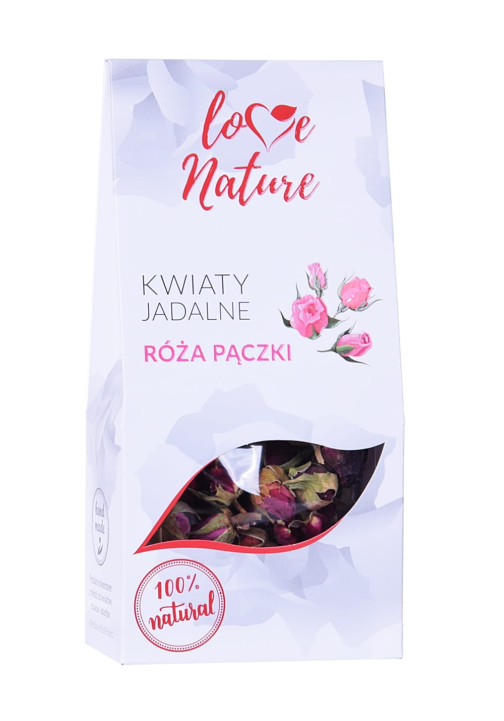 Liebe Natur Getrocknete Essbare Blüten Rosenknospen