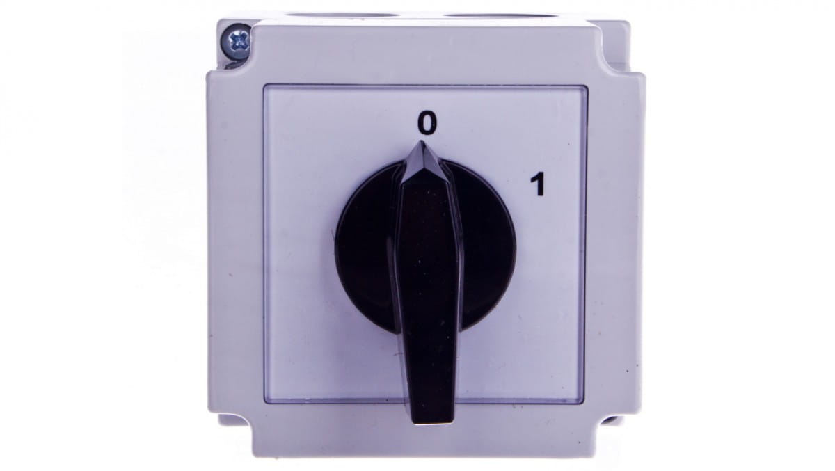 Nockenschalter 0-1 4p 25a Im Gehäuse 4g25-92-pk R114 63-840398-031