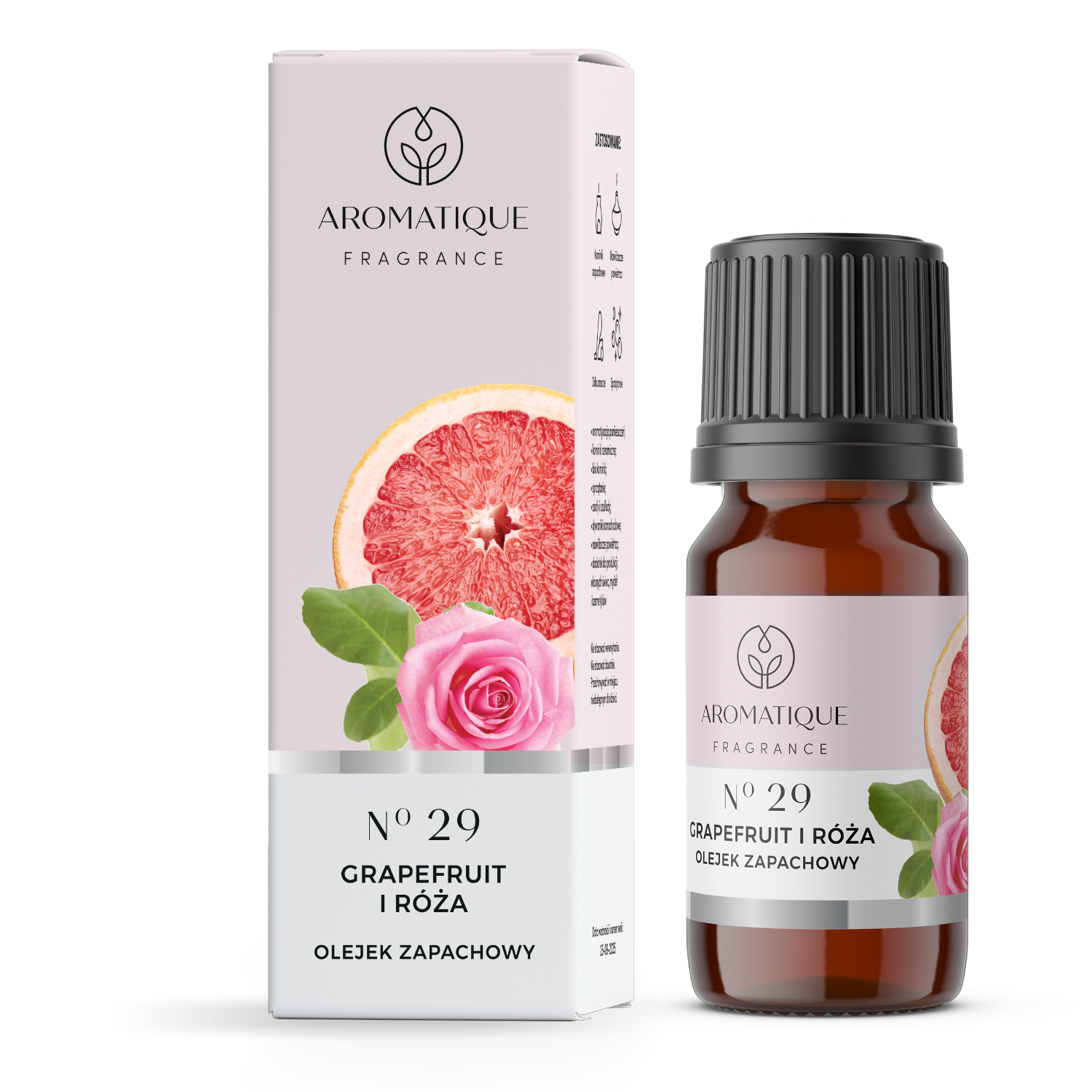 Aromatique Grapefruit- Und Rosenduftöl 12 Ml