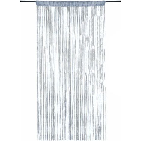 Hängender Perlenvorhang, 100 X 200 Cm, Tür- Und Fenstervorhang Mit Quasten, Glänzender Raumteiler, Gardinenblende, Quastenleiste (weiß)