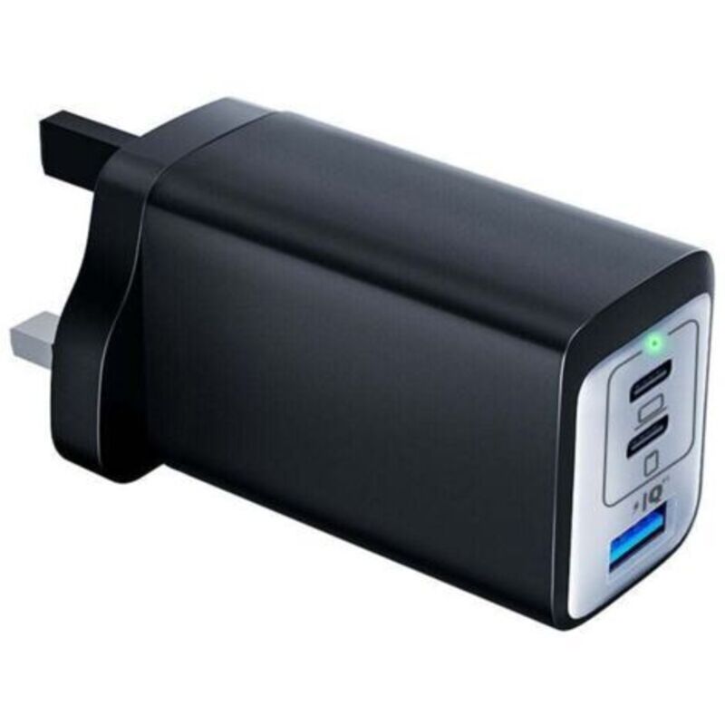 Usb-c 735 Nano Ii 65w 3-port Pps-ladegerät Für Macbook Pro Air, Ipad Pro, Iphone 16, 16 Plus, 16 Pro Usw.