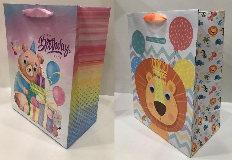 Dekorative Tasche Mit Augen, Groß, Löwe/teddybär, Frisch