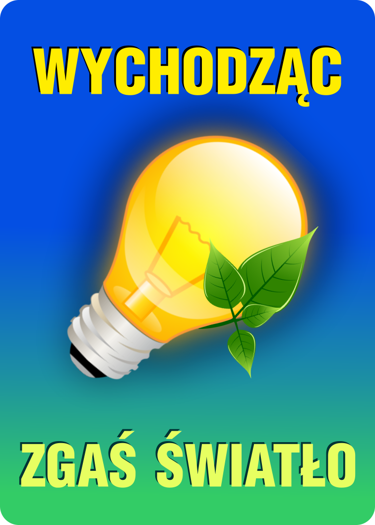 „licht Ausschalten Beim Verlassen“-schild – 20 X 28 Cm