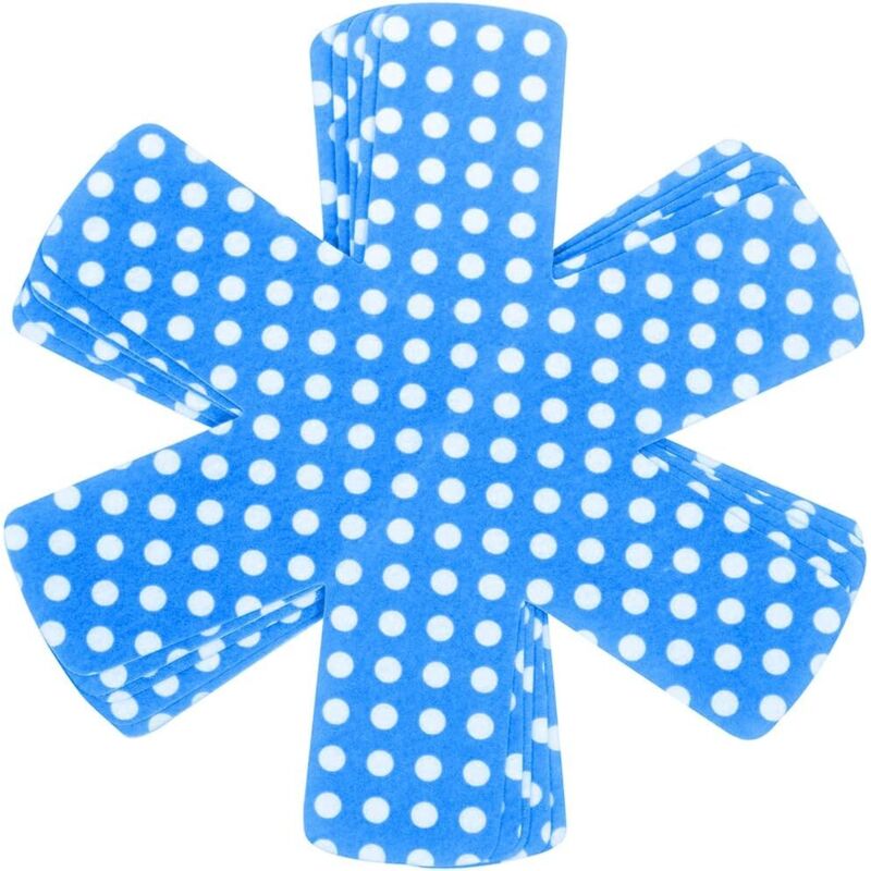 Pfannenschoner Und Pfannentrenner, 5er-set. Ideal Zum Schutz Von Antihaftpfannen Vor Kratzern.