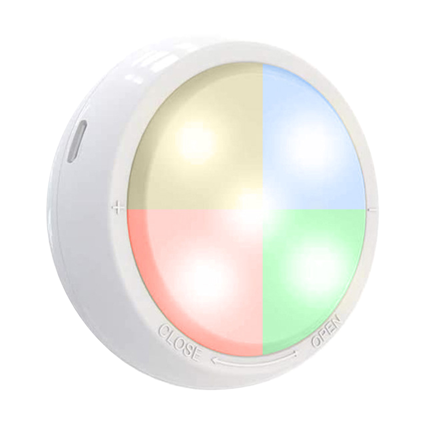 Unterbauleuchte Mit 11 Rgbw-leds, Betrieben Mit 3 Aaa-batterien Und Wiederaufladbar Über Usb, Einstellbare Helligkeit, Individuell Anpassbare Atmosphäre, Nachtlicht Für Küche, Schrank, Arbeitsplatte O