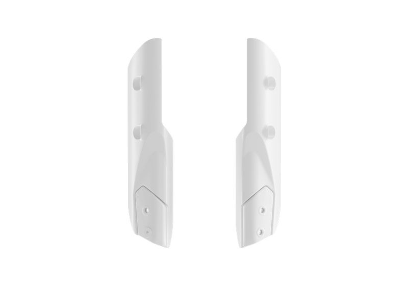 Racetech (rtech) 2025/12 Revolution Kove X Pro / Rally 800 '24-'25 Teleskop-/stoßdämpferschutz Weiß