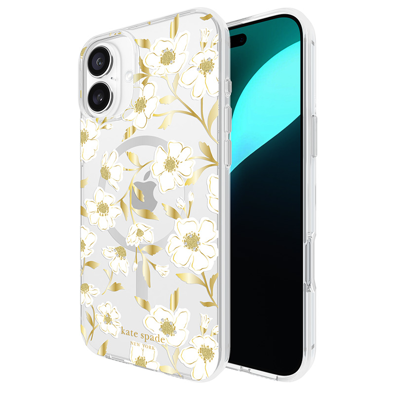 Kate Spade New York Protective Gems Magsafe - Iphone 16 Plus Hülle (sunshine Floral)