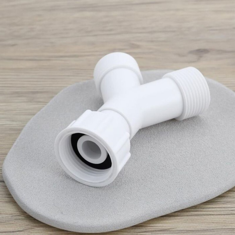 Set Mit 2 3/4" Y-förmigen Verteilerverbindern Für Wasserschläuche Für Waschmaschinen, Trockner Und Geschirrspüler