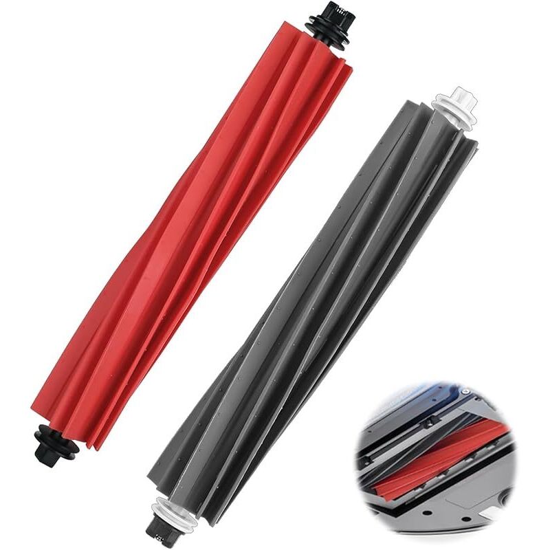 Roborock S8/s8+/s8 Pro Ultra/q8 Max/q5 Pro 2er-pack Duoroller Abnehmbare Gummibürsten Für Roborock Original-hauptbürste