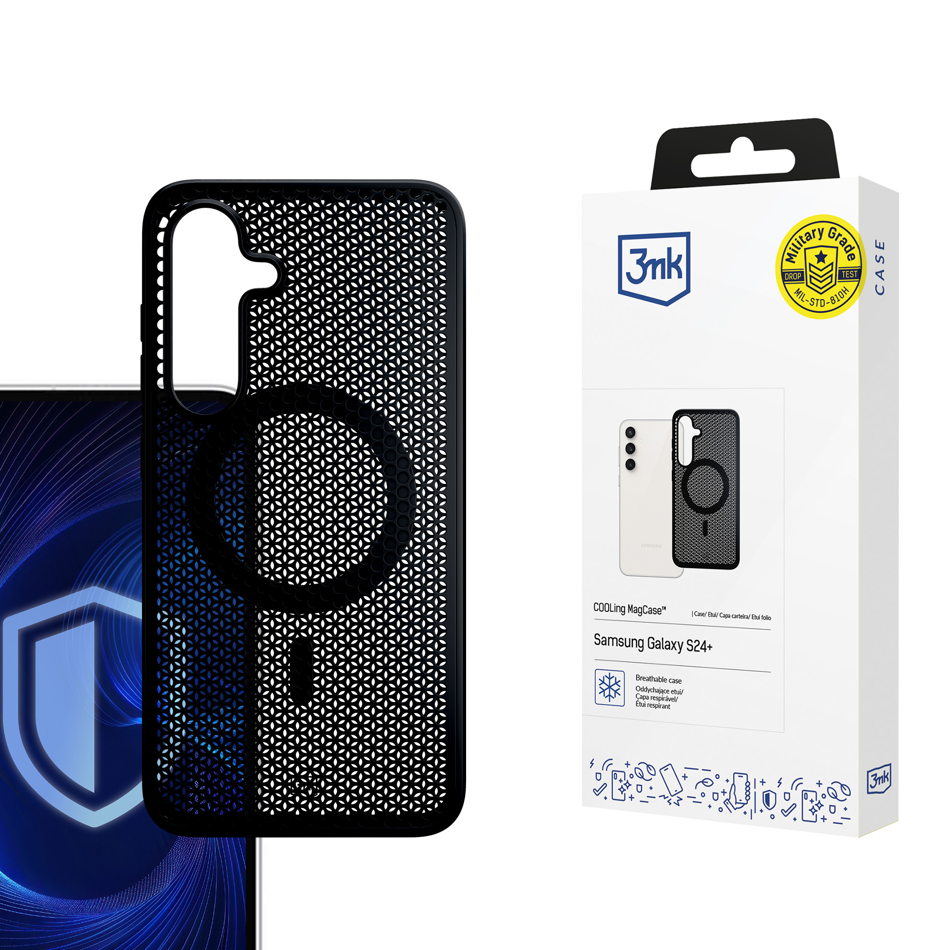 Samsung Galaxy S24+ - 3mk Cooling Magcase