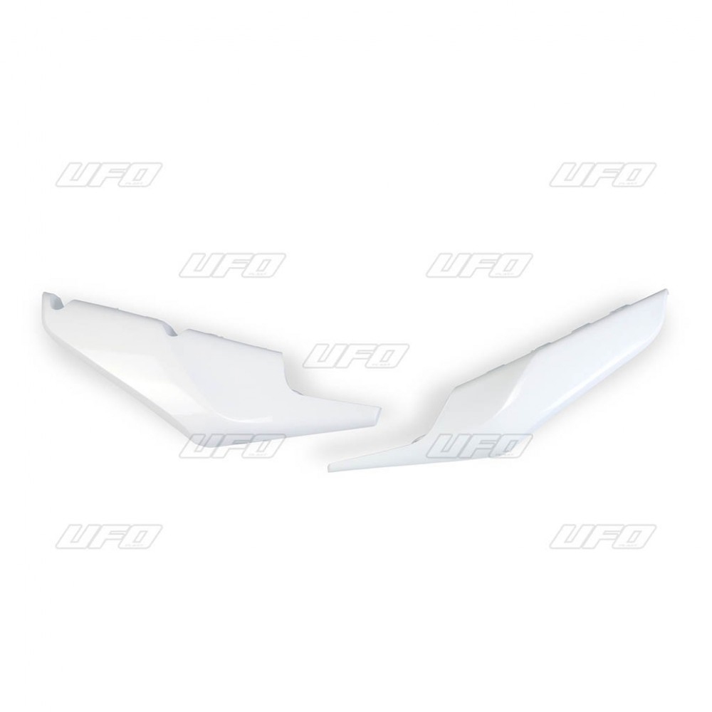 Ufo-seitenverkleidungen Hinten Für Husqvarna Tc 125/250 '19-22, Fc 250/350/450 '19-22, Te 150/250/300 '20-22, Fe 250/350/450/501 '20-22 (unten), Weiß '20