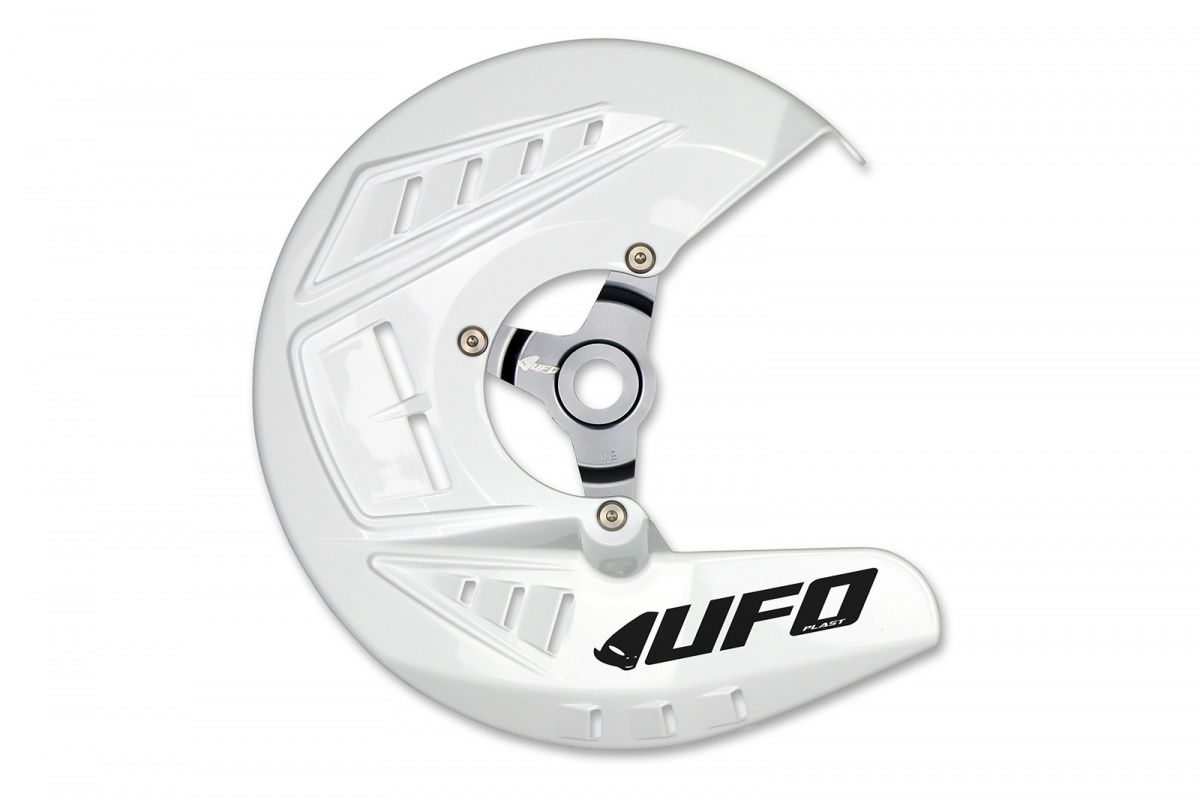 Ufo Bremsscheibenschutz Weiß Für Yamaha Yzf 250/450 2014-2021 Motocross