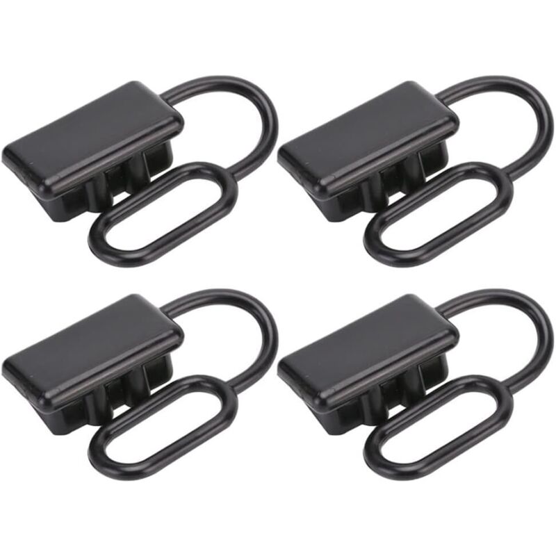 4-teiliges Set: Batteriedeckel, Weiche Gummikappe, Staubkappe, Abdeckung Für Anderson-stecker, 50-a-gleichstromanschlüsse