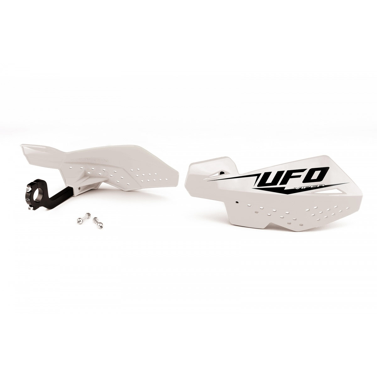 Ufo Handschutz (lenker) Viper 2 Weiss (mit 22-mm-montagen)