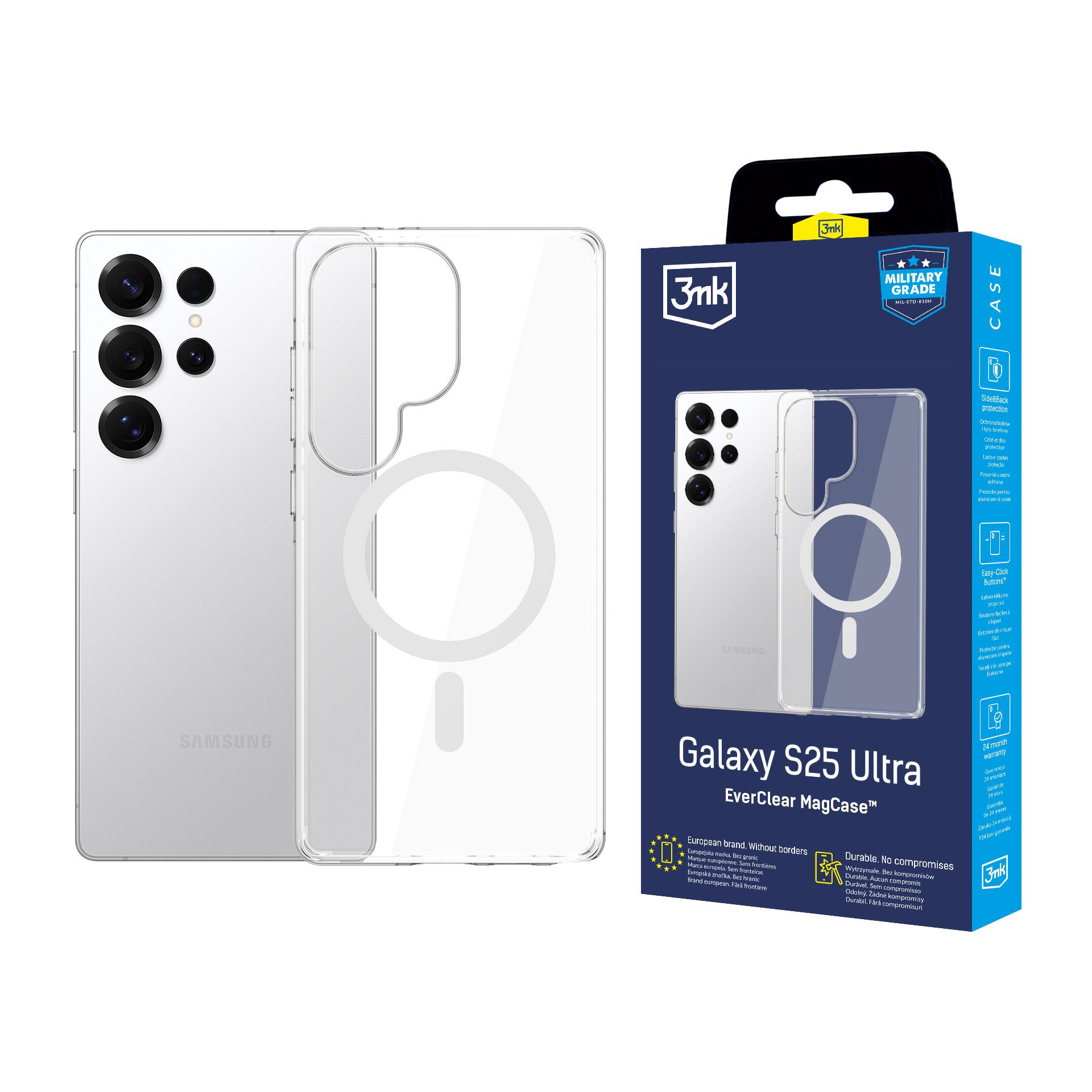 Samsung Galaxy S25 Ultra - 3mk Everclear Magcase