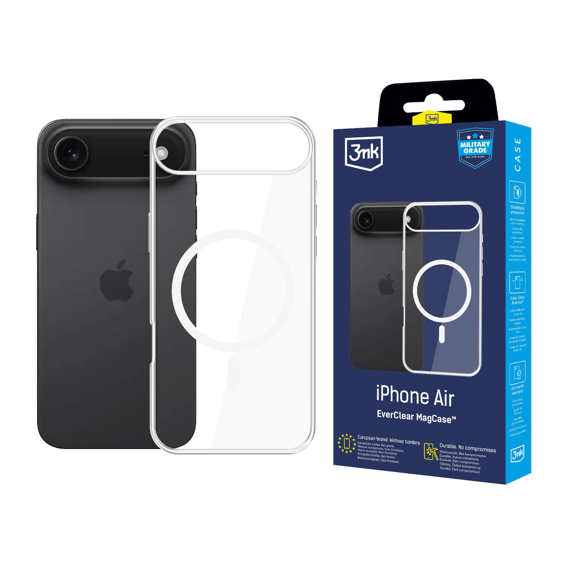 Apple Iphone Air - 3mk Everclear Magcase