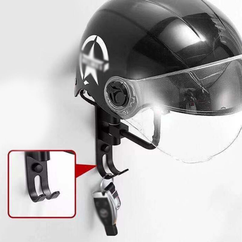 Motorradhelmständer, Metall-hutaufbewahrungsständer, Bodenmontierter Aufhänger Für Helme, Hüte, Mützen, Perücken