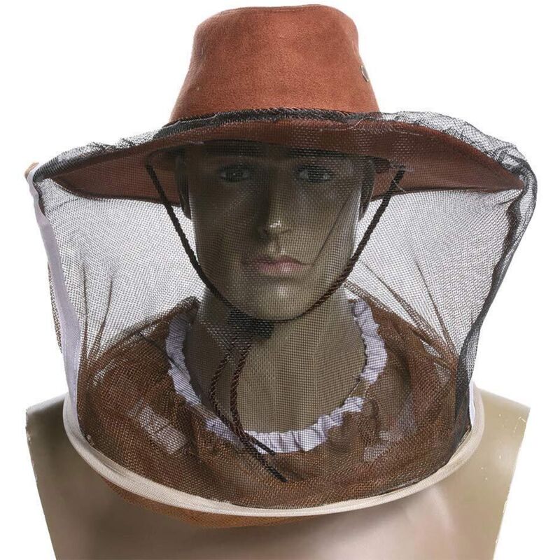 Leichter Bienenhut Mit Schleier, Vollständiger Schutz Vor Insekten, Faltbar Und Tragbar, Geeignet Für Damen Und Herren (verschiedene Farben)
