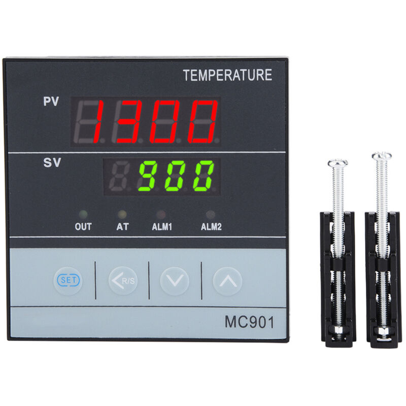 Hochempfindlicher Digitaler Pid-temperaturregler Typ K Für Integrierte Schalttafeln, 85–265 V