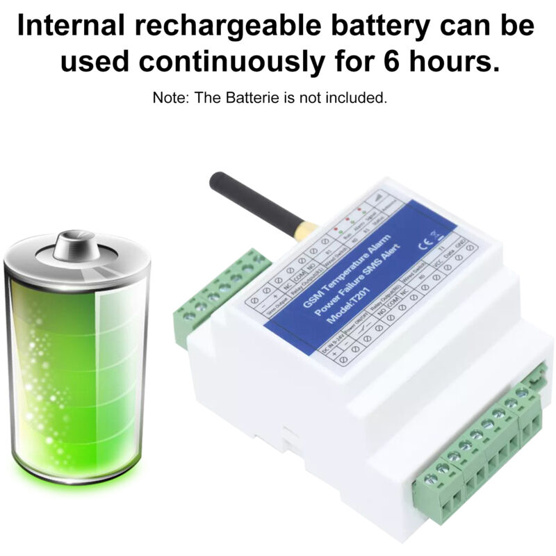 Fernbedienbarer Gsm-relais-schalter, Zutrittskontrollsystem T201, Temperaturalarm, 2g/3g/4g, Überwachung Des Stromstatus, Fehlermeldungen Per Sms, 2-ausgangssensor