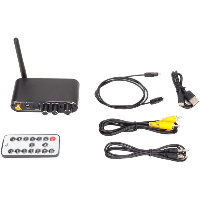 Bluetooth Digital-analog-wandler, 2 Verbundene Geräte, Bluetooth-dac-wandler, Unterstützt Lautstärkeregelung Und Musikumschaltung
