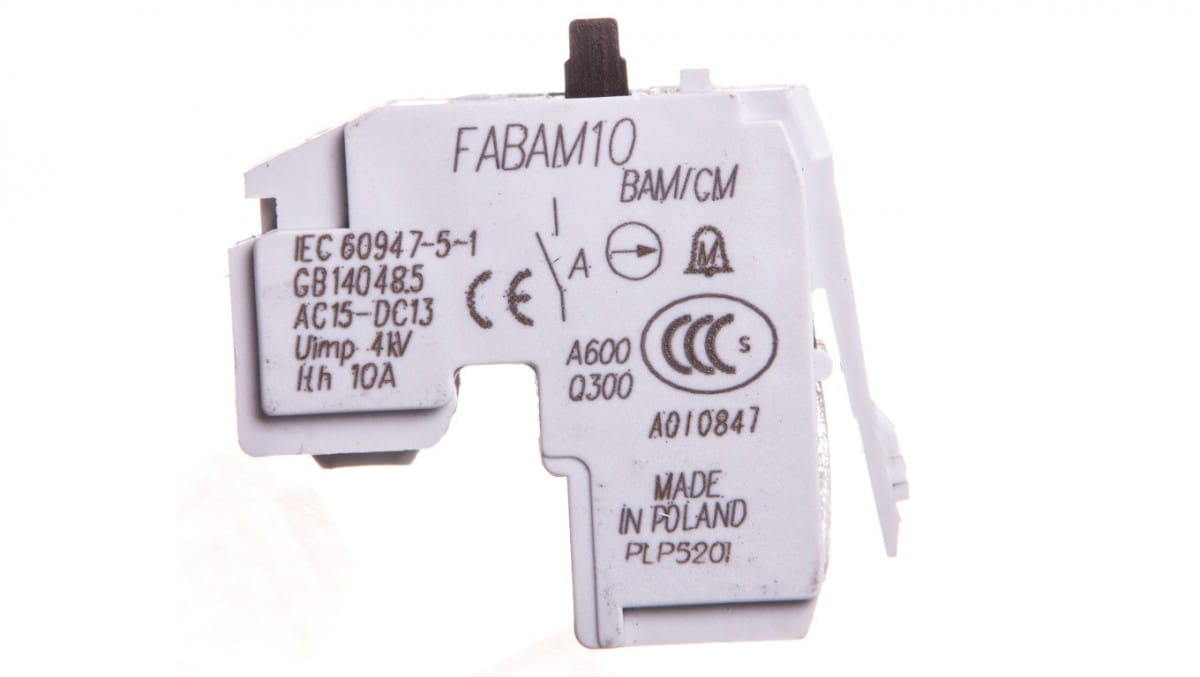 Alarmkontakt 1z Der Mechanismusaktivierung /für Fe-, Fg-schalter/ Fabam10 432003