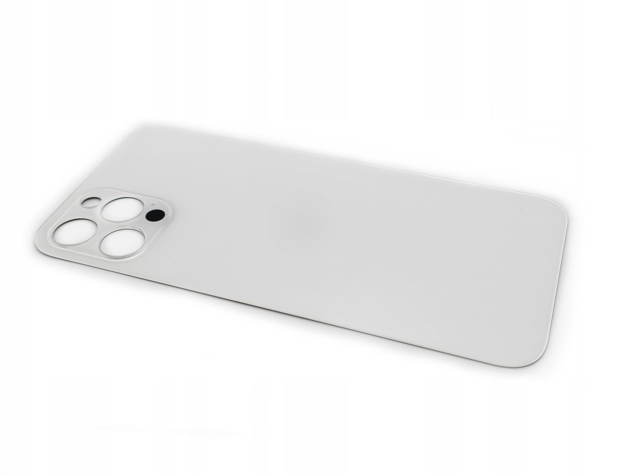 Gehäuserückseite Für Apple Iphone 12 Pro A2407, Weiß, Mit Großem Loch