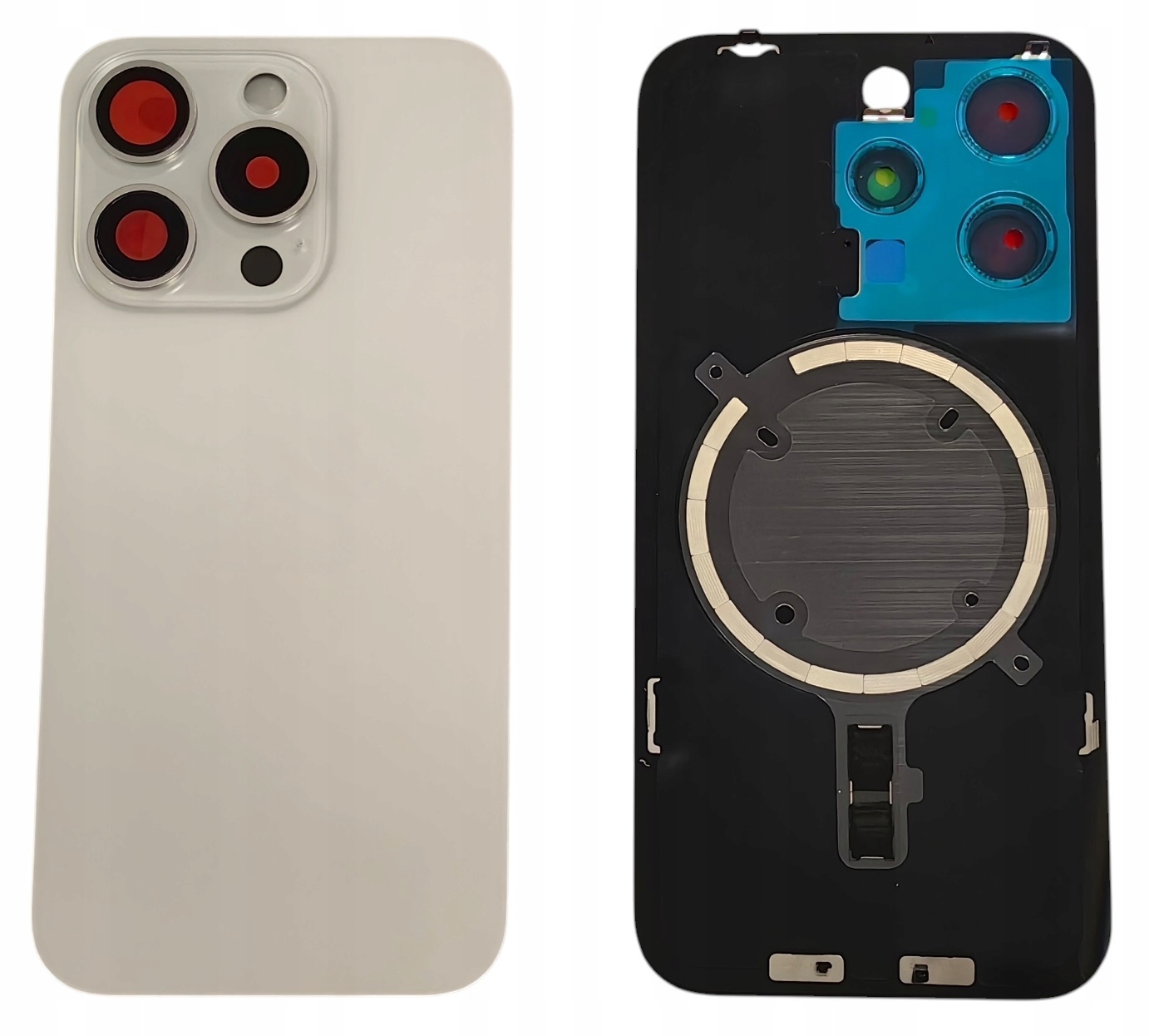 Gehäuse, Rückseite Mit Magsafe-system, Passend Für Iphone 15 Pro, Weiß