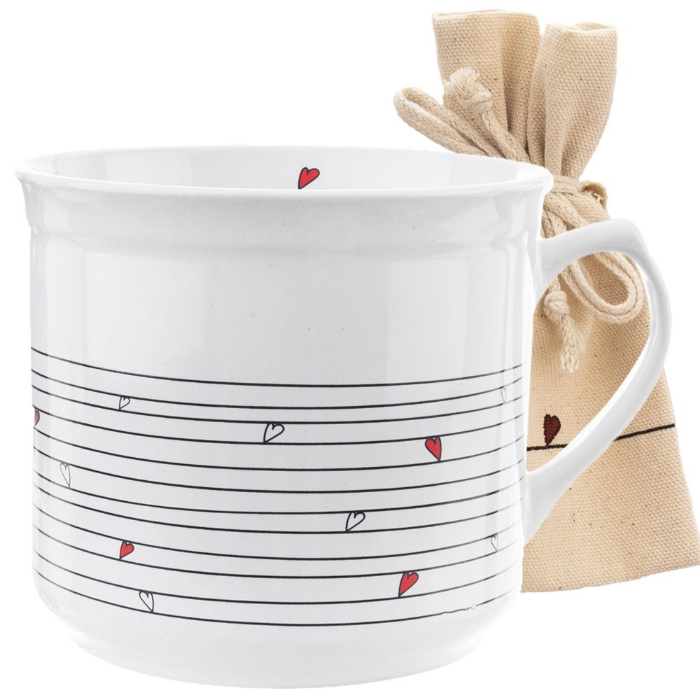 Großer Keramikbecher Für Tee, Kräuter, Kaffee, Kakao, Zum Erwärmen (xl)