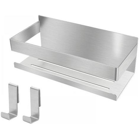 (1 Stück) Duschablage Ohne Bohren, 1 Stück Duschorganizer Aus Edelstahl Sus304, Badezimmerablage Für Duschgel Und Shampoo