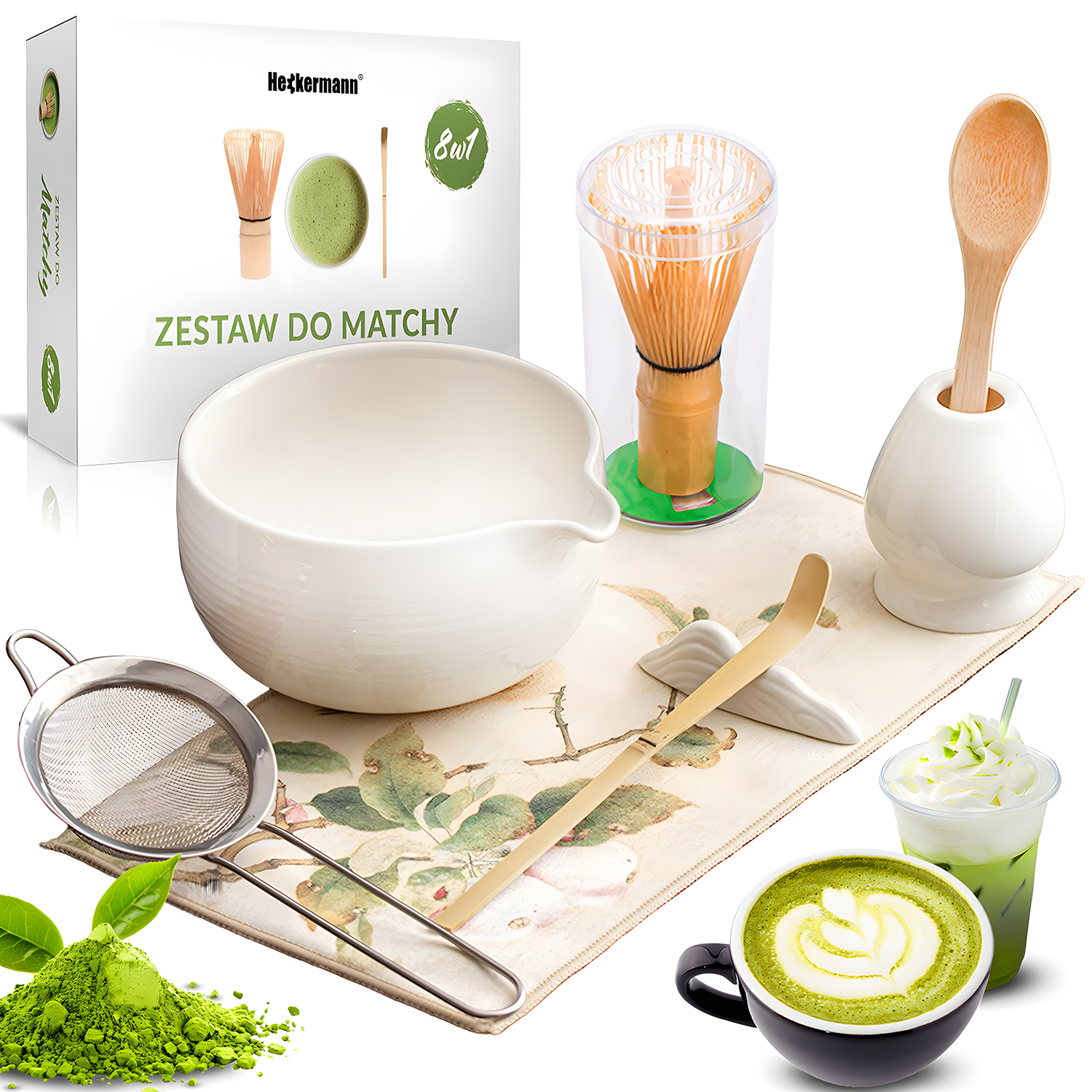 Kyoto 8-in-1 Matcha-tee-set