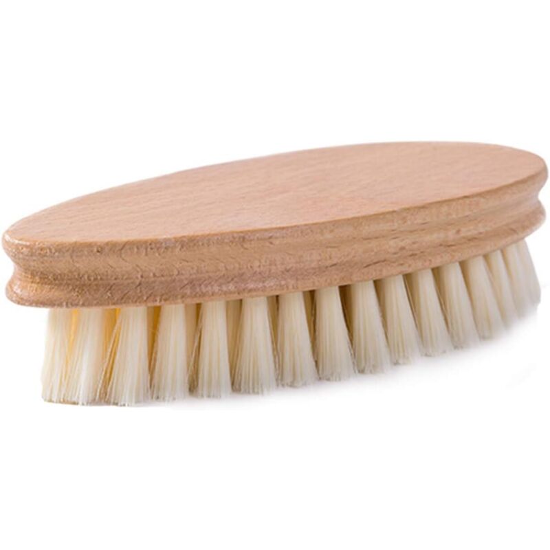 Holz-kleiderbürste Mit Weichen Borsten, Robustes Haushaltsreinigungswerkzeug, Handbürste Zum Waschen Von Kleidung, Schuhen Und Böden