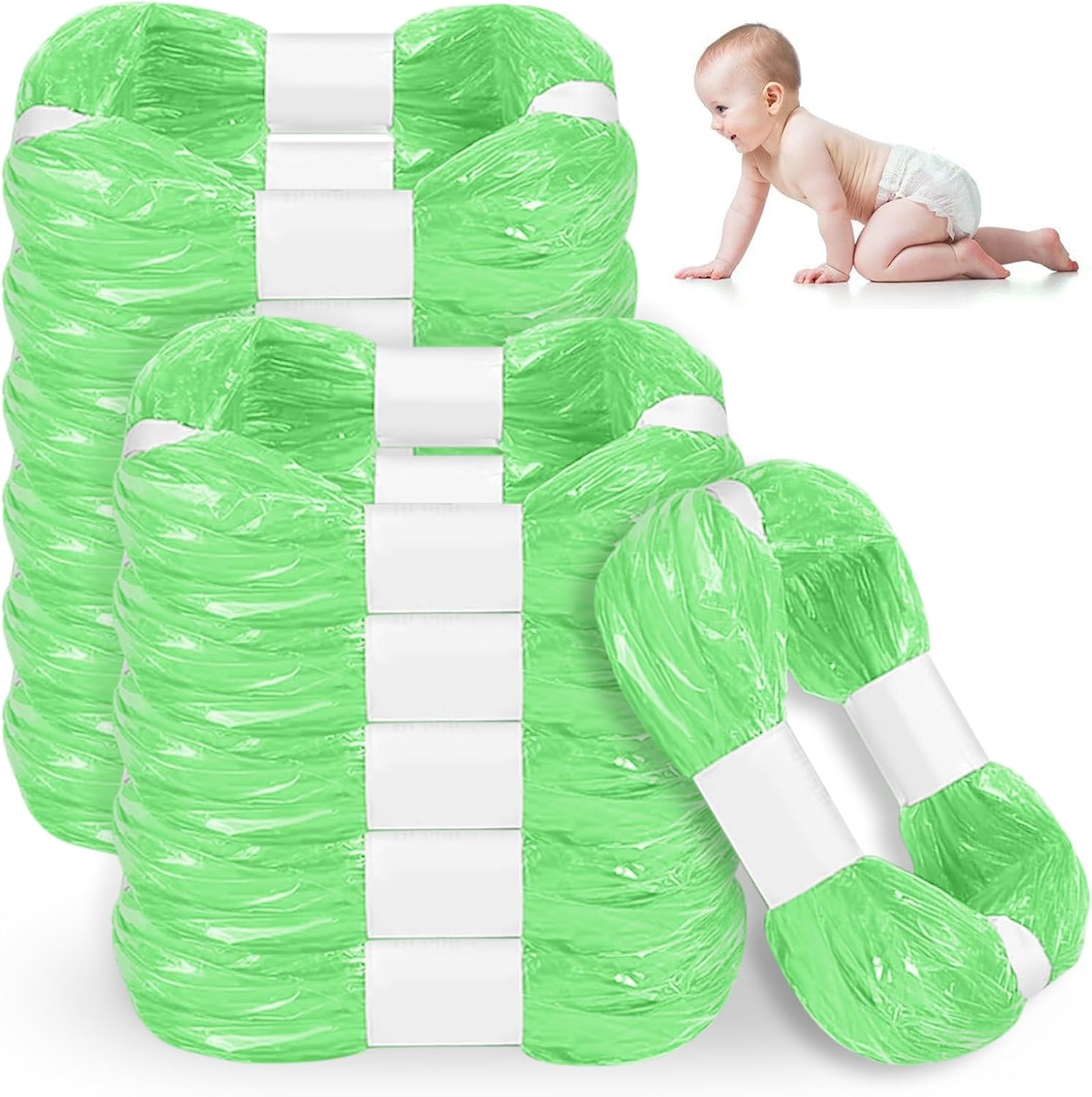 Windeleimerbeutel (12er-pack) – Kompatibel Mit Tommee Tippee Und Genie Litter Locker Windeleimern