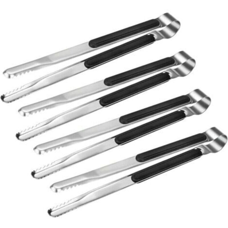 Confezione Da 4 Tongs In The Kitchen In Stainless Steel Of High Quality Of 10 Pollici, Tonching To Be Carry For Cooking, Tongs For Food In Metal With Impugnatura Antiscivolo