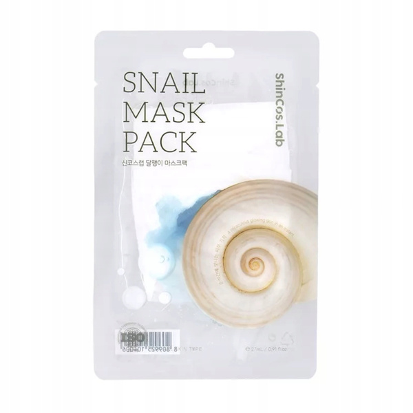 Shincos.lab Cellulose Mask Snail Slime Tuchmaske 27ml
