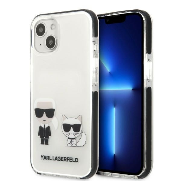 Karl Lagerfeld Klhcp13stpekcw Iphone 13 Mini 5,4" Hardcase Weiß/weiß Karl&choupette