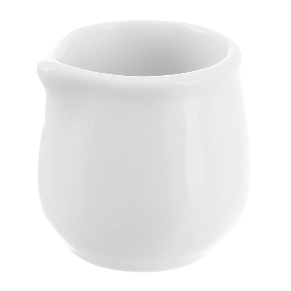 Kleines Porzellan-milchkännchen Für Milch, Sahne, Soßen Und Dips, 40 Ml