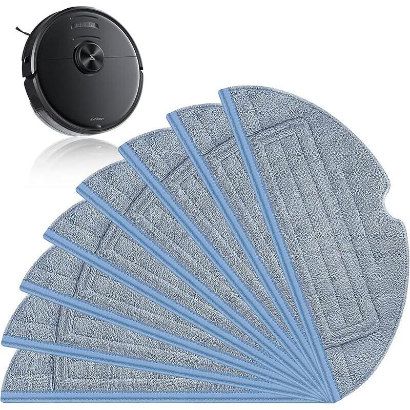 8er-pack Ersatzreinigungstücher Für Roborock S8/s8+ S7/s7+/ S7 Maxv Ultra/s7 Maxv/s7 Pro Ultra/t7/t7plus Saugroboter, Ersatzwischtücher