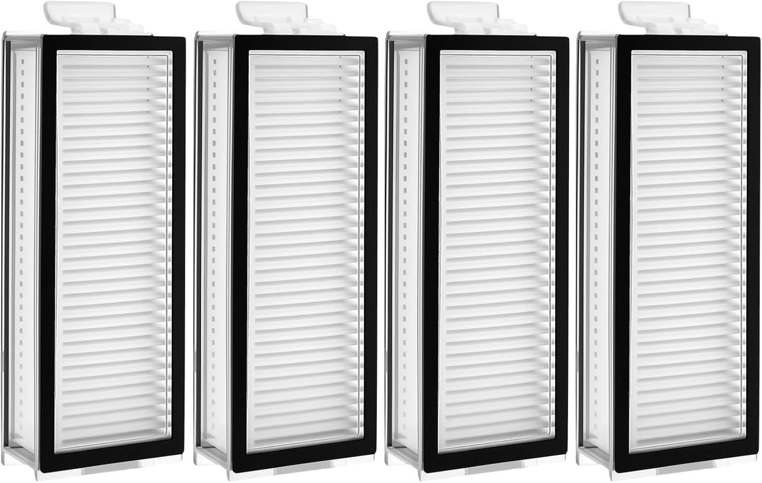 Lot De 4 Filtres Hepa Pour Aspirateur Robot Xiaomi Roborock Q7 Max/q7 Max+/q7/q7+/q8 Max/q8 Max+/q5 Pro/q5 Pro+/t8