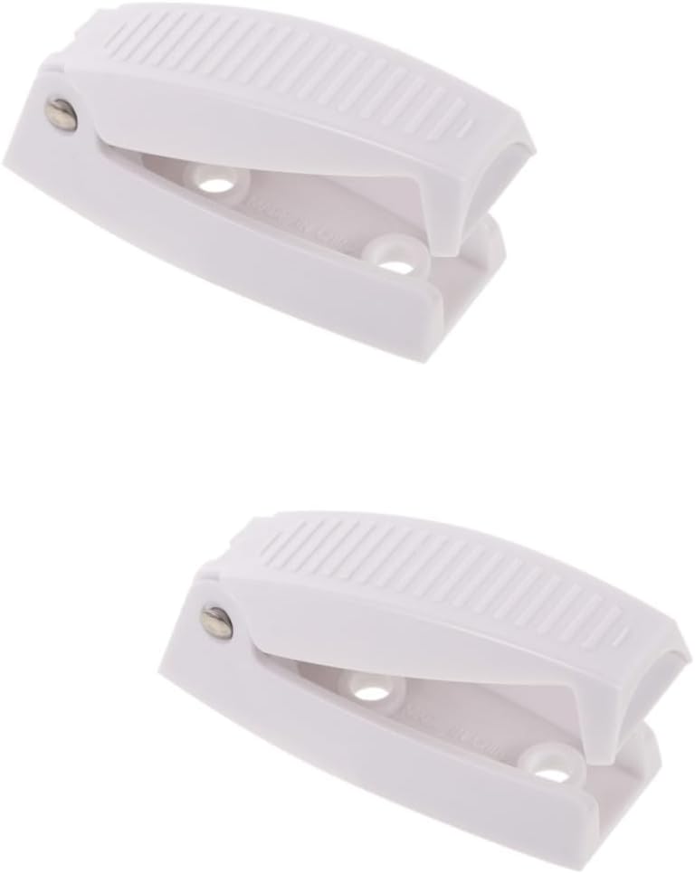 2 Pieces Stainless Steel Zip Door Catcher Luggage Compartment Door Retainer Clip