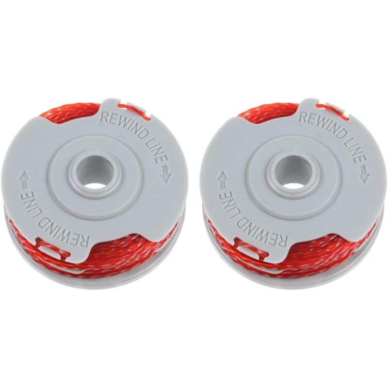 2er-packung Trimmerfadenspulen Für Flymo Freischneider, Doppelspule Mit Automatischer Fadenzuführung Und Trimmerfaden Kompatibel Mit Flymo Fly021/513937190