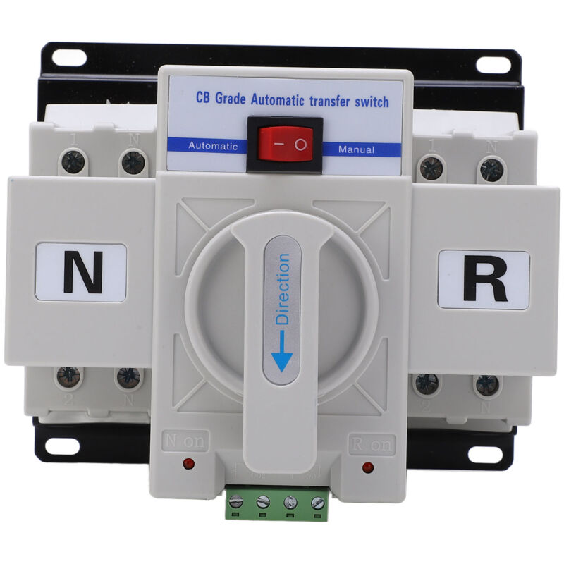 2p Dual Power Automatischer Umschalter Für Haushalt Und Industrie 230v 63a
