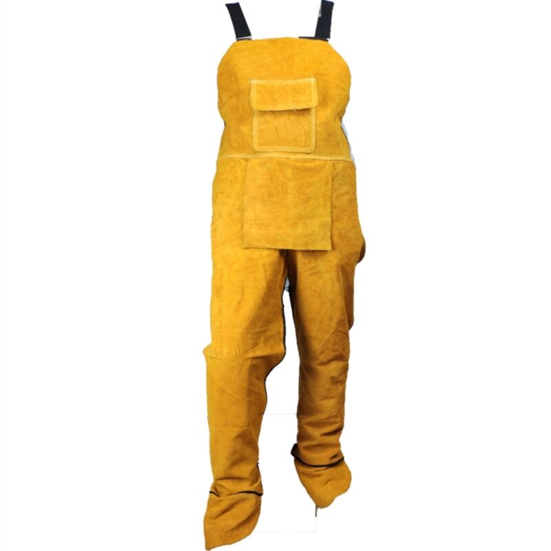 Professionelle Schweißerschürze, Schweißerkleidung Aus Leder, Schreiner-, Schmiede-, Gartenarbeiter-, Britches-stoffhose