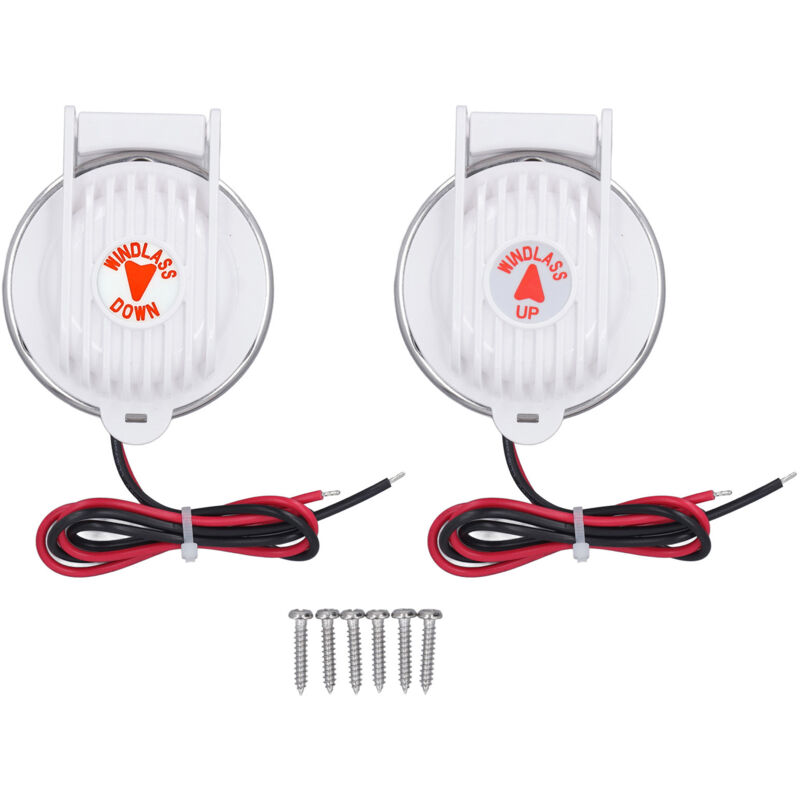 1 Paar Ankerwinden-fußschalter, Rostfrei, Universell, Zum Heben Und Senken Des Deckankers, Dc12v 24v